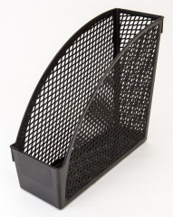 Лоток вертикальный Buro Стандарт 1отд. 270x250x100мм черный пластик