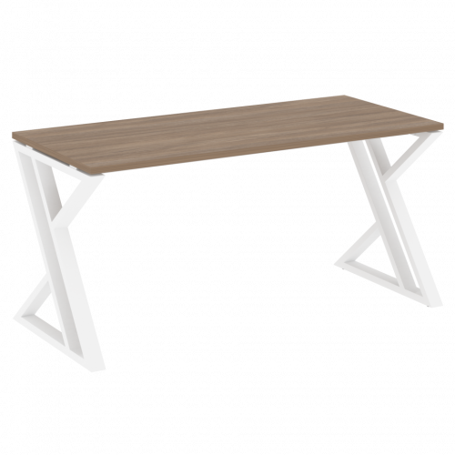 Loft Стол рабочий VR.L-SRZ-4.7 Дуб аризона/Белый металл 1580*720*750