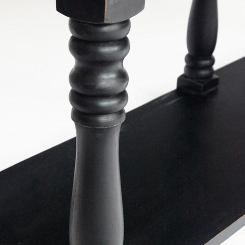 Консоль Secret de Maison BLACK LABEL (mod. WA-0027), дерево акация, манго, мдф, 180x50x78 см, черный/натуральный