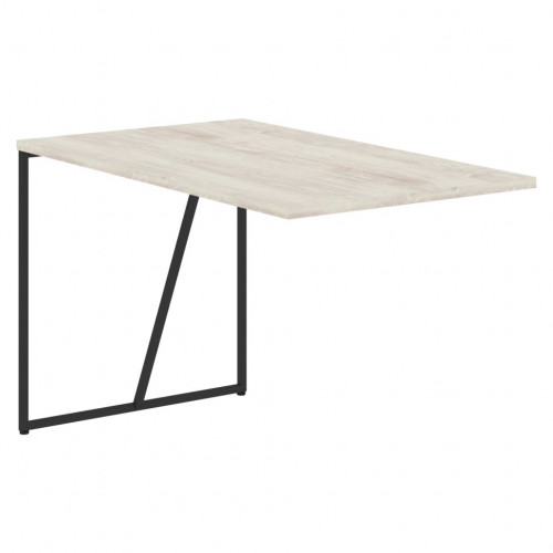 Брифинг-приставка LB 127 Сосна Эдмонт/Черный 1200х700х750 LOFTIS