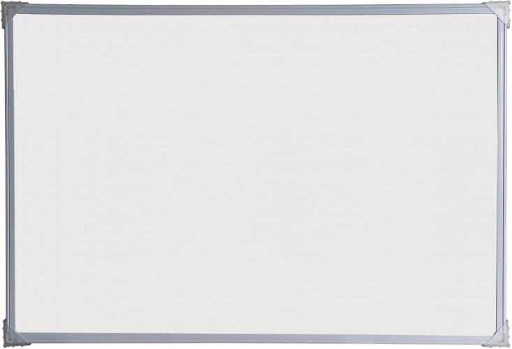 Доска магнитно-маркерная Silwerhof белый 100x150см алюминиевая рама лоток для аксессуаров