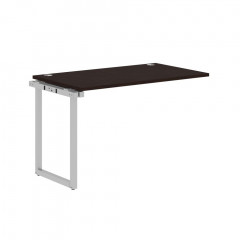 Стол промежуточный XIQST 1270 Легно темный/Алюминий 1200х700х750