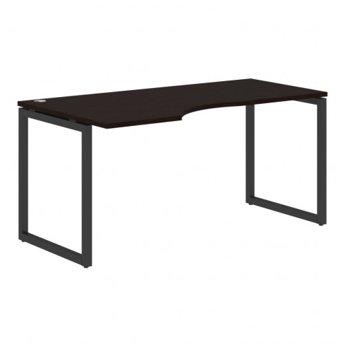 Стол эргономичный XQCET 169(L) Легно темный/Антрацит 1600х900х750