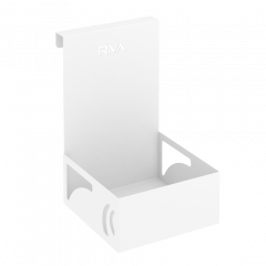 Навесная цветочница MAN-32 Белый металл 130*130*200