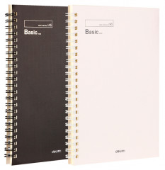 Блокнот Deli LA560-BASIC A5 60л линейка спираль ассорти
