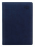 Ежедневник Letts MILANO A5 недатир. искусст. кожа белые страницы синий