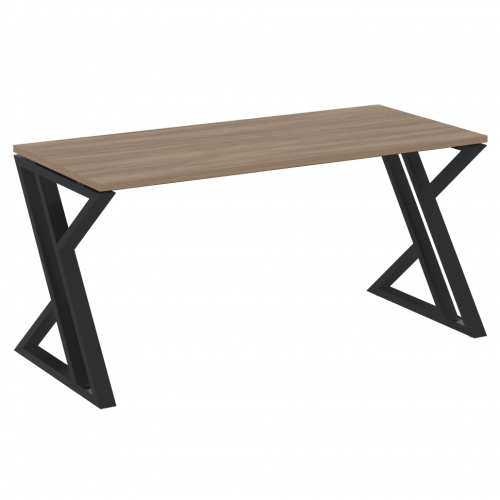 Loft Стол рабочий VR.L-SRZ-4.7 Дуб аризона/Чёрный металл 1580*720*750