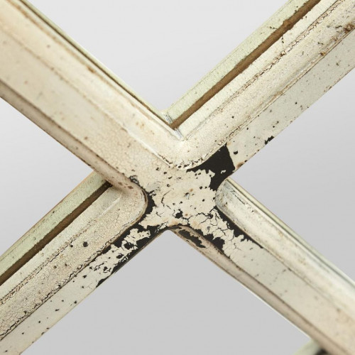 Зеркало Secret De Maison TURIN ( mod. M-16854) , дерево манго, 90х2,5х90см, античный белый