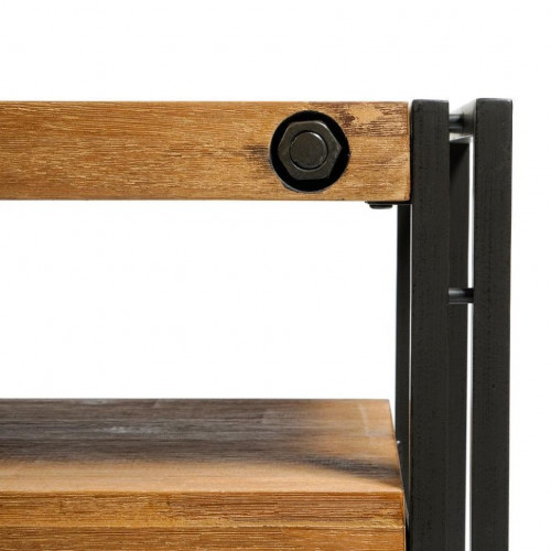 Консоль Secret De Maison CITY ( mod. CTY L10 ) , металл/дерево акация, 140х35х80см, коричневый дым (smoke brown B034)