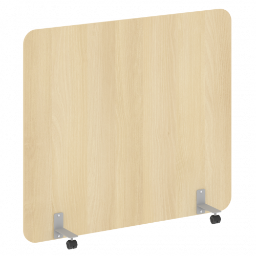 R-line Перегородка на металлических опорах, на роликах DP.R-160-140 Акация/Серый металл 1600*18*1400