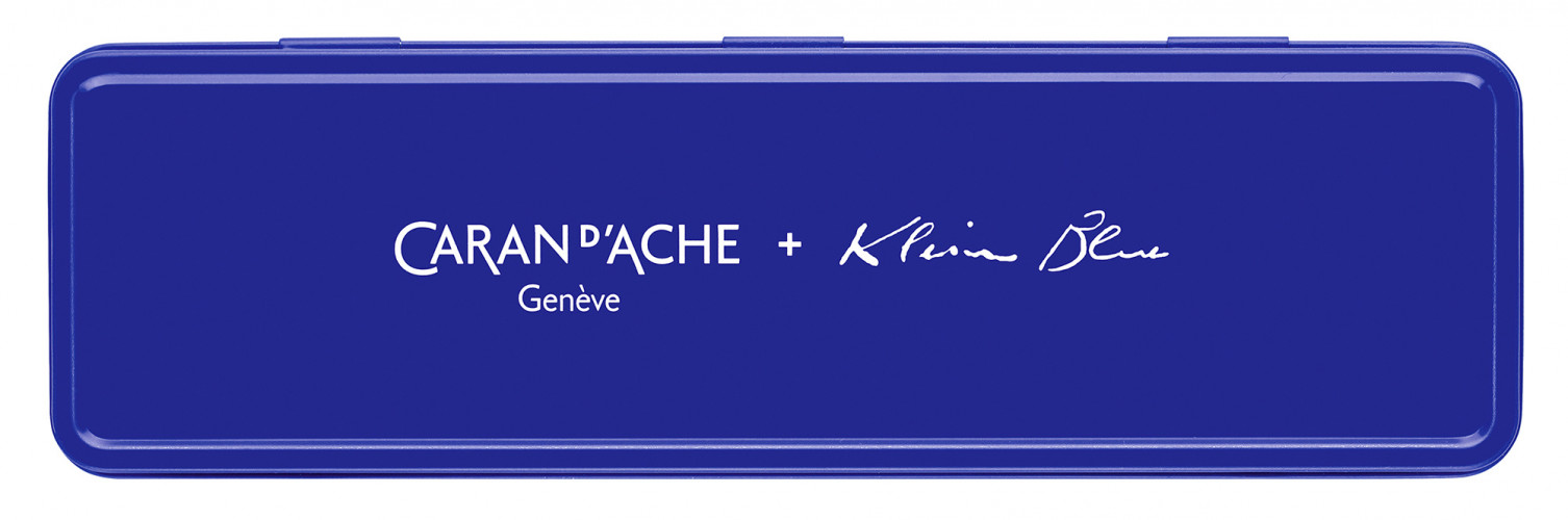 Ручка шариков. Carandache Office 849 Klein Blue (849.648) M син. черн. подар.кор.