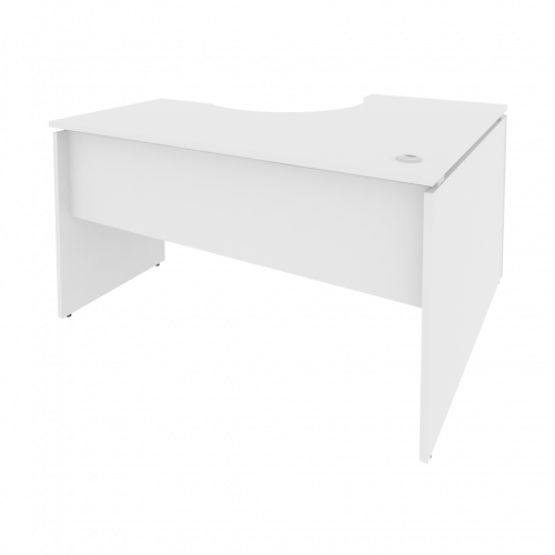 Style Стол криволинейный левый Л.СА-3 (L) Белый 1380*1200*750