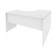 Style Стол криволинейный левый Л.СА-3 (L) Белый 1380*1200*750