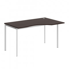 Стол эргономичный СА-2S(R) Венге Магия/Белый 1400х900х755. IMAGO-S