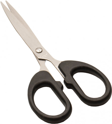 Ножницы для резки Buro Class универсальные 173мм ручки пластиковые черный пакет с европод.