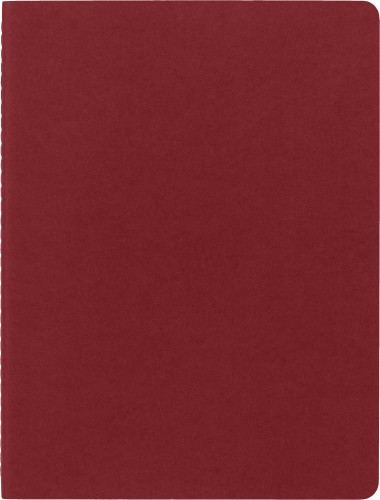 Блокнот Moleskine CAHIER JOURNAL CH123 XLarge 190х250мм обложка картон 120стр. нелинованный клюквенный (3шт)