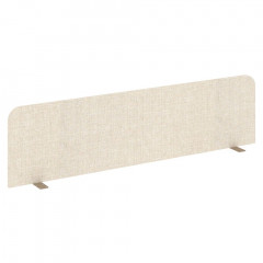 Estetica Экран продольный (ткань-ROMEO) ES.TEKR.R-158 Romeo 02/Латте металл 1580 *410*18