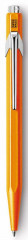 Ручка шариков. Carandache Office Popline (849.530) Orange Fluo M син. черн. подар.кор.