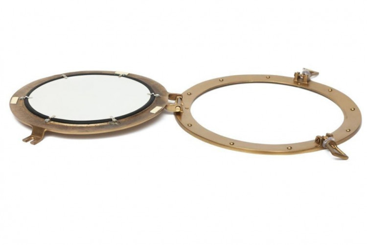 Зеркало Иллюминатор Secret De Maison ( mod. 37376 ), алюминиевый сплав, 39*39*7см, античная медь