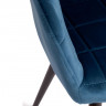 Кресло BEATA (mod. 8266) / 1 шт. в упаковке, металл/ткань, 56х60х82 см, синий (G062-48)/черный