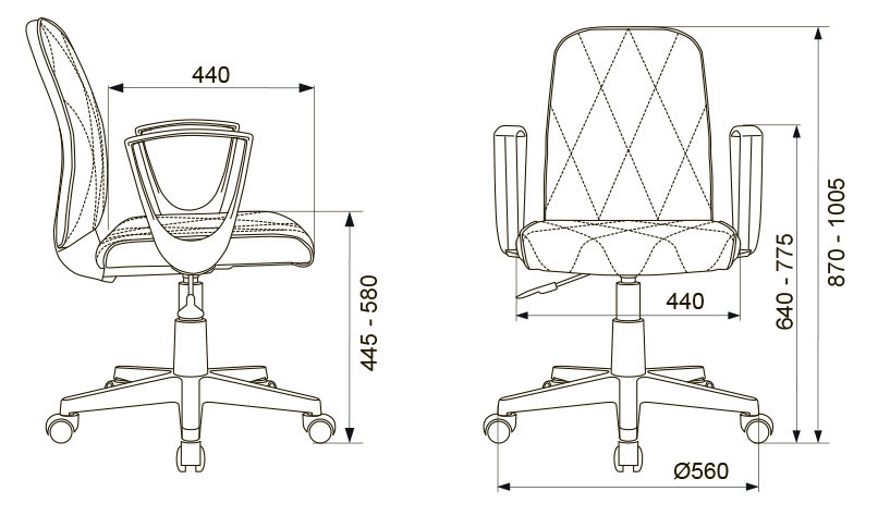 Кресло Бюрократ CH-W327 слоновая кость OR-10 эко.кожа крестов. пластик пластик белый