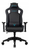 Кресло игровое Knight Outrid Smile черный эко.кожа с подголов. крестов. пластик