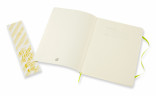 Блокнот Moleskine CLASSIC SOFT QP621C2 XLarge 190х250мм 192стр. линейка мягкая обложка лайм