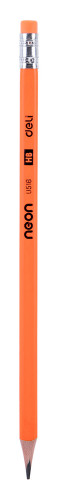 Карандаш ч/г Deli EU51606-1 Neon HB ассорти туба пл. (1шт) ластик