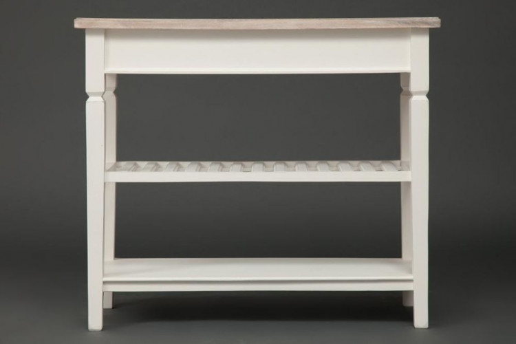 Консоль Secret De Maison RIVIERA ( mod.2274 ), дерево манго, 100х45х85 см, Antique white/white wash