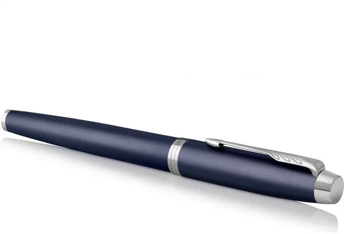 Ручка перьев. Parker IM Core F321 (CW1931647) Matte Blue CT F сталь нержавеющая подар.кор.