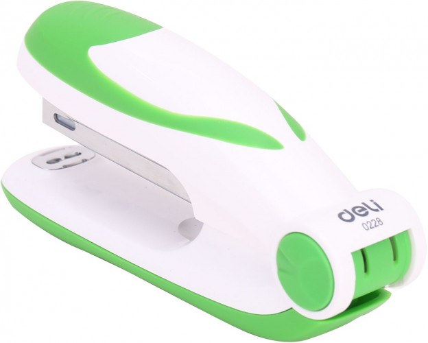 Степлер Deli E0228 Essential N10 (12листов) ассорти 50скоб коробка