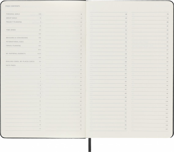 Блокнот Moleskine PROFESSIONAL PROPFNTB3HBK Large 130х210мм 240стр. линейка твердая обложка черный