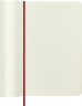 Блокнот Moleskine CLASSIC SOFT QP618F2 Large 130х210мм 192стр. нелинованный мягкая обложка красный
