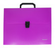 Портфель Silwerhof 322715-03 1 отдел. A4 пластик розовый неон