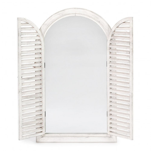 Зеркало садовое Secret de Maison Aulon (mod. PL08-34077), дерево, 50,5*4*85,5, Античный белый (Antique White)