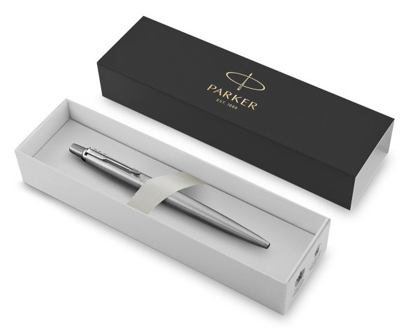 Ручка шариков. Parker Jotter Core K61 (CW1953170) Stainless Steel CT M син. черн. подар.кор.