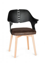 Кресло руководителя  Cool CX0809M brown+black