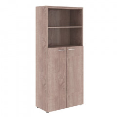 Шкаф с глухими средними дверьми и топом WHC 85.6 Дуб Сонома 856х432х1949 WAVE