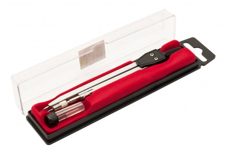 Готовальня Silwerhof металл 13.5см в компл.:2 предмета