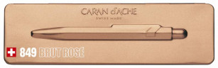 Ручка шариков. Carandache Office Brute Rose (849.997) M син. черн. подар.кор.