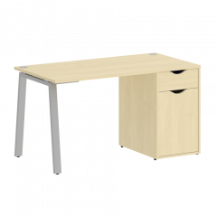 Home Office Стол письменный VR.SP-3-138.1.A Клён/Серый металл 1380*720*750