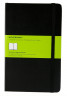 Блокнот Moleskine CLASSIC QP062 Large 130х210мм 240стр. нелинованный твердая обложка черный