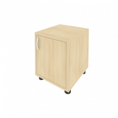 Light Тумба прикроватная с дверью и полкой С-ТПД-2 (R) Акация 400*450*500