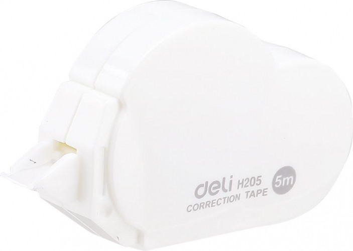 Лента коррект. Deli EH20501 5мх5мм ассорти корпус белый блистер