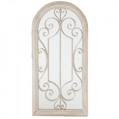 Зеркало садовое Secret de Maison EGLISE (mod. PL08-34270), металл, 50,5х4,5х141,5см, белый антик (antique white)