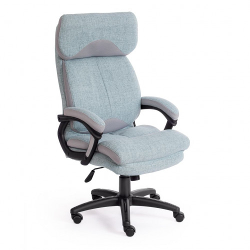 Кресло DUKE, ткань, голубой, фостер 15/14