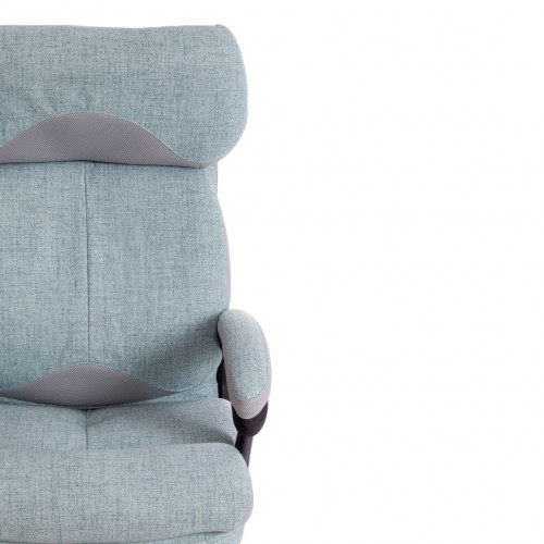 Кресло DUKE, ткань, голубой, фостер 15/14