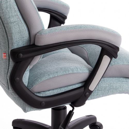 Кресло DUKE, ткань, голубой, фостер 15/14