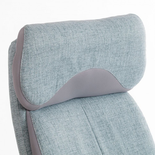 Кресло DUKE, ткань, голубой, фостер 15/14
