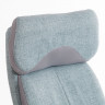 Кресло DUKE, ткань, голубой, фостер 15/14